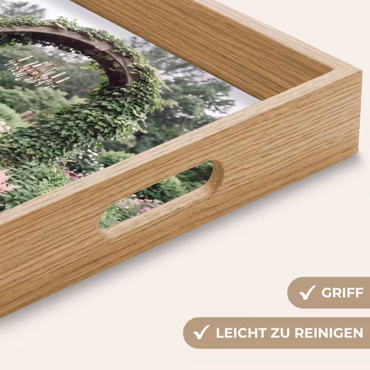 Tablett - Bogen – Garten – Natur — 5