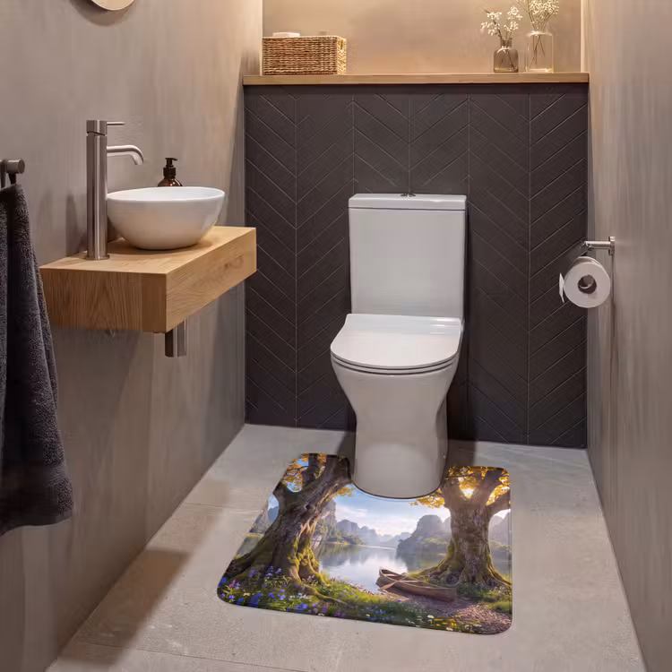 WC Vorleger - Natur – See – Berge — 2