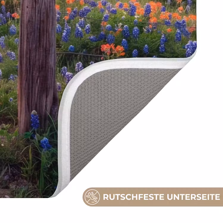 WC Vorleger - Tor – Blumen – Natur — 3