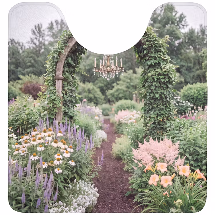 WC Vorleger - Bogen – Garten – Natur — 1
