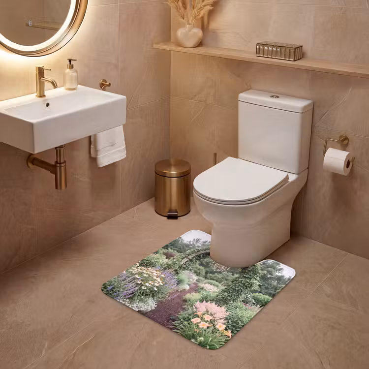 WC Vorleger - Bogen – Garten – Natur — 4