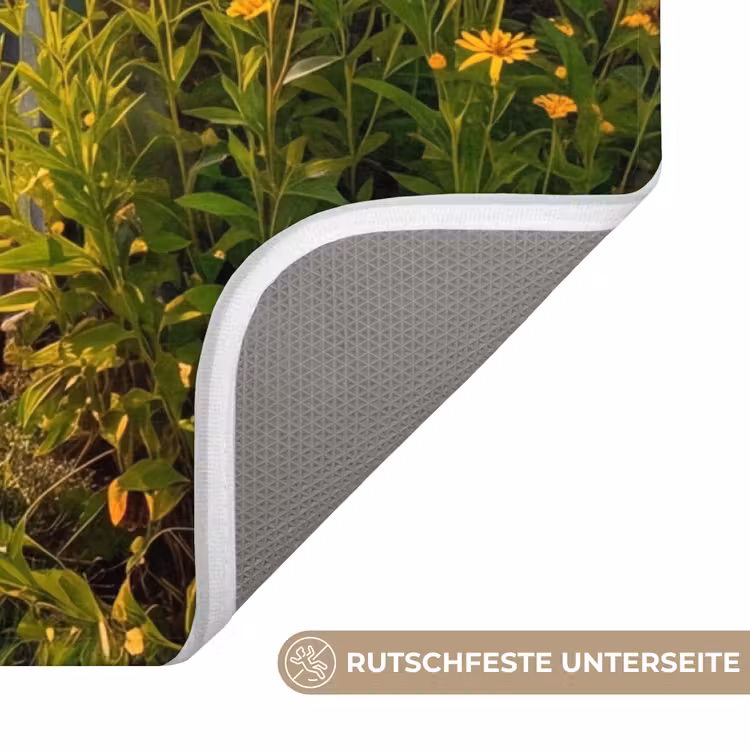WC Vorleger - Tür – Garten – Natur — 3