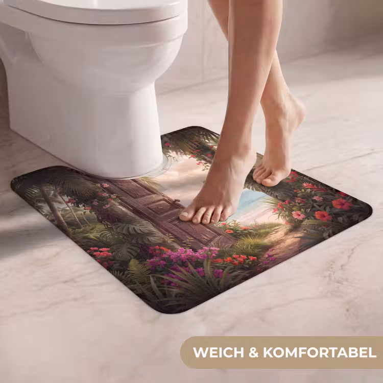 WC Vorleger - Tür – Strand – Natur — 5