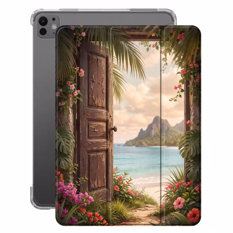 iPad-Hülle - Tür – Strand – Natur — 1