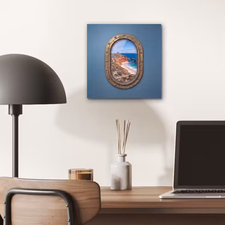 Alu-Dibond-Bild - Patrijspoort – Küste – Meer — 6