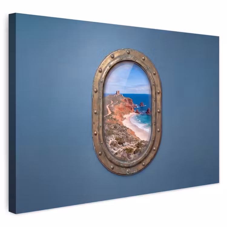 Outdoor Leinwand - Patrijspoort – Küste – Meer — 1