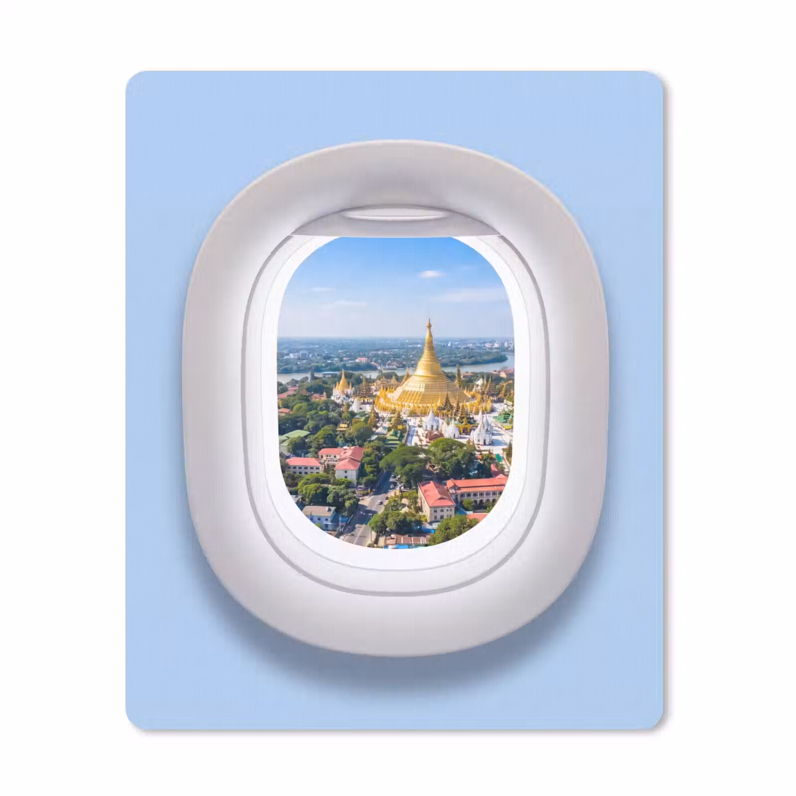 Mauspad - Pagode – Stadt – Aussicht — 1