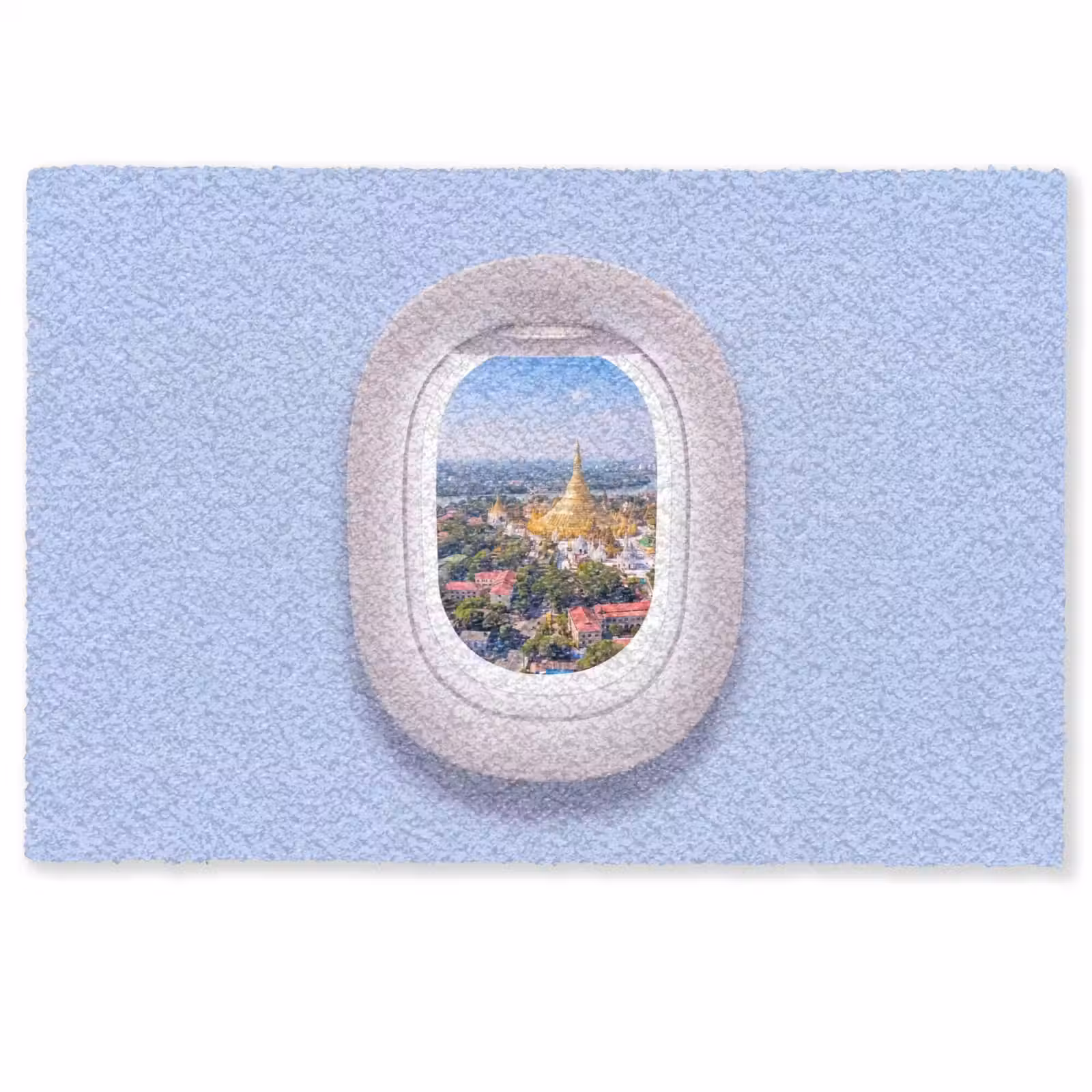 Fußmatte - Pagode – Stadt – Aussicht — 1