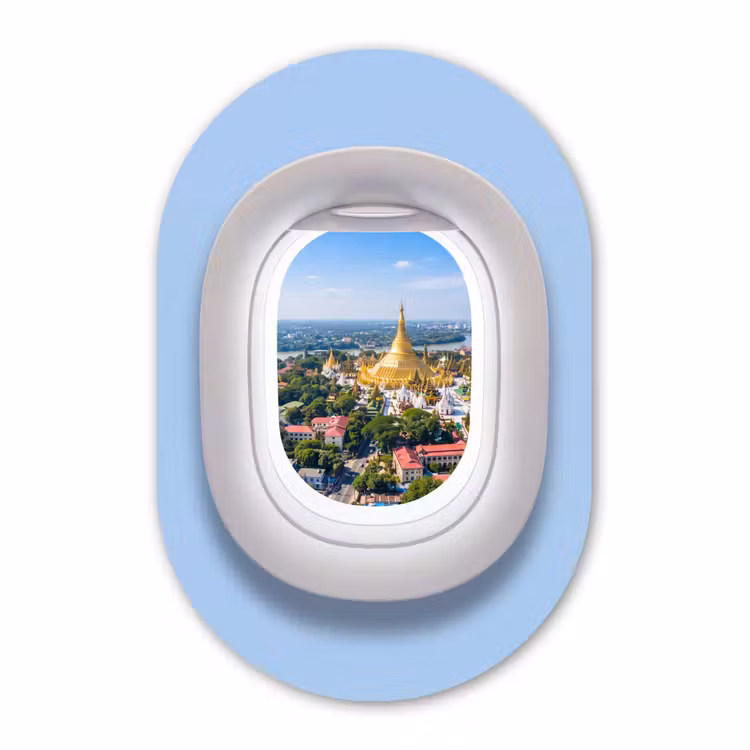 Forexbild Oval - Pagode – Stadt – Aussicht — 1