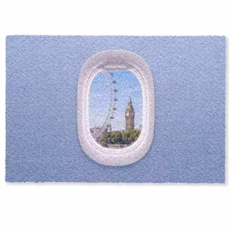 Fußmatte - Riesenrad – Turm – Stadt — 1