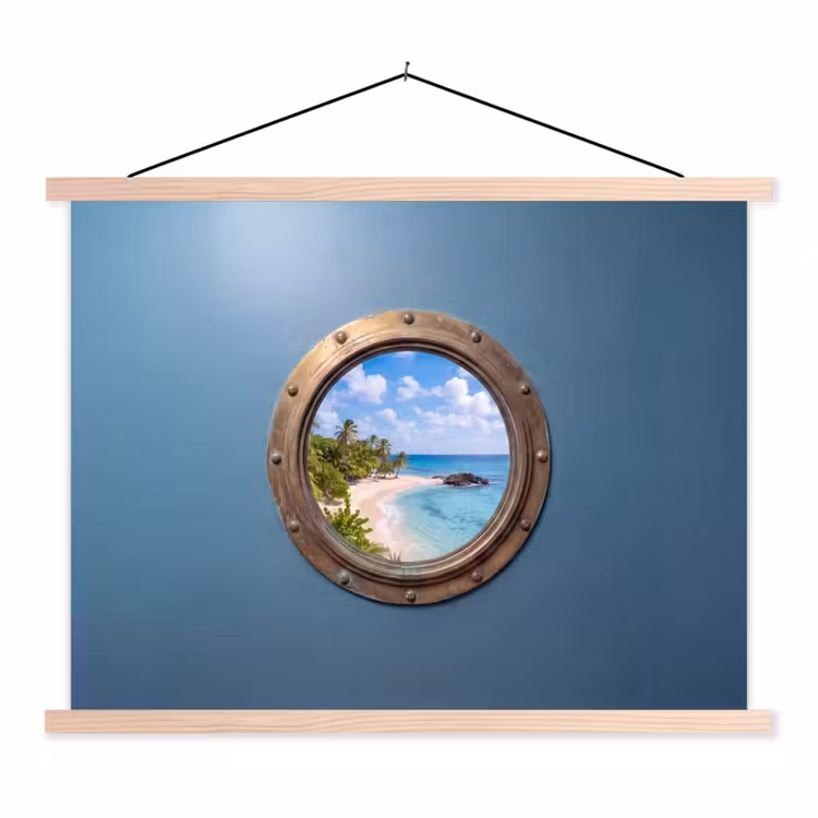 Stoffbild - Patrijspoort – Strand – Meer — 1