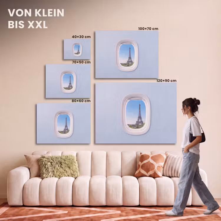 Akustikbild - Eiffelturm – Flugzeugfenster – Reisen — 7