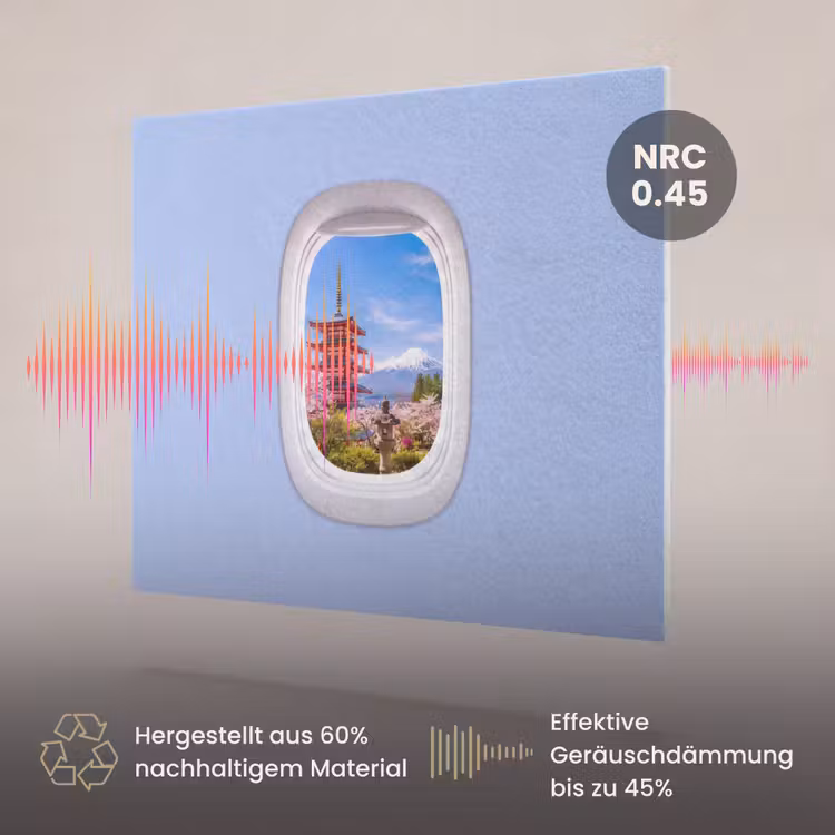 Akustikbild - Pagode – Berg – Blüten — 3