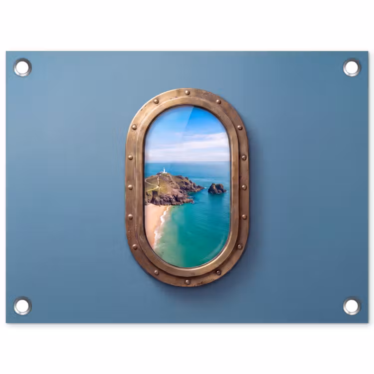 Gartenposter - Leuchtturm – Küste – Meer — 1