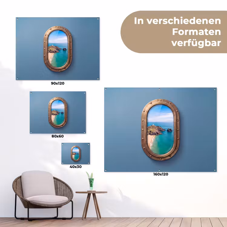 Gartenposter - Leuchtturm – Küste – Meer — 6