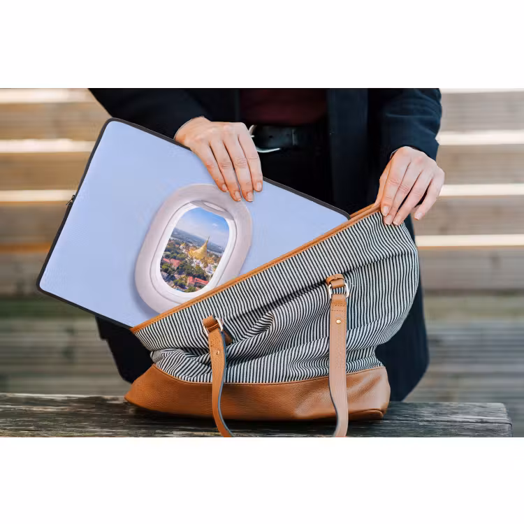 Laptop hülle - Pagode – Stadt – Aussicht — 4