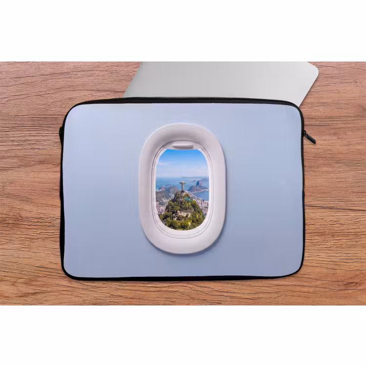 Laptop hülle - Statue – Rio – Aussicht — 2