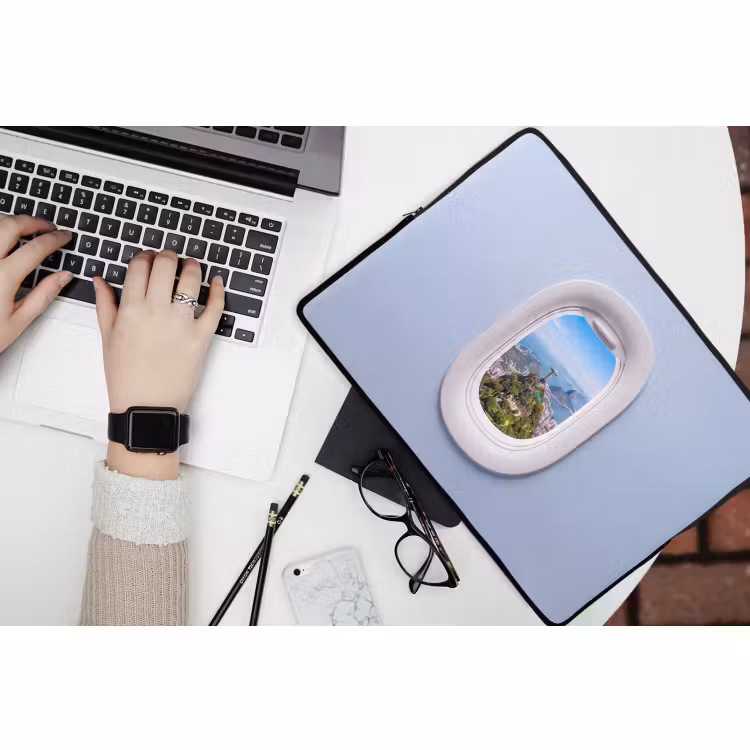 Laptop hülle - Statue – Rio – Aussicht — 3