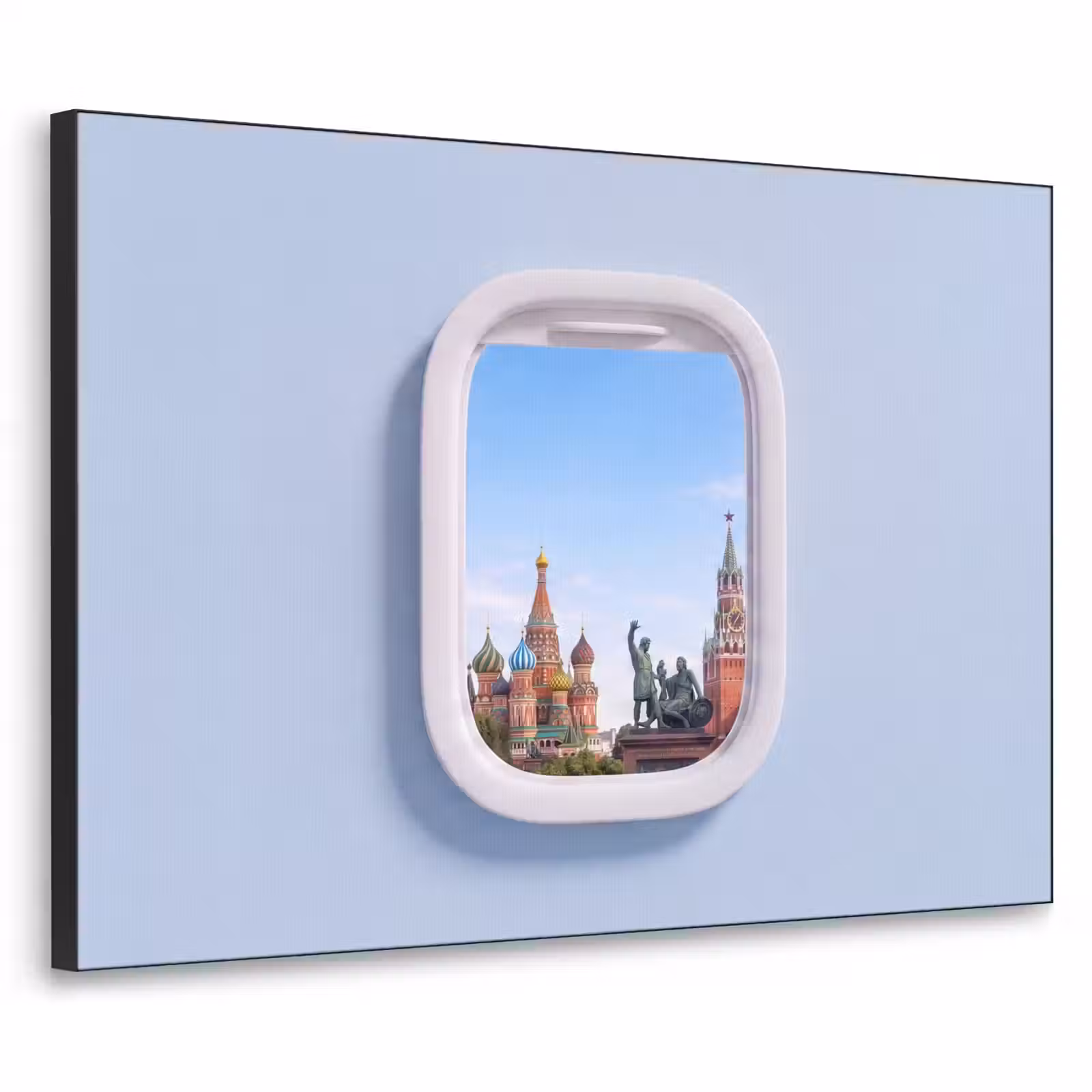 Art Frame - Stadtansicht – Fenster – Reise — 1