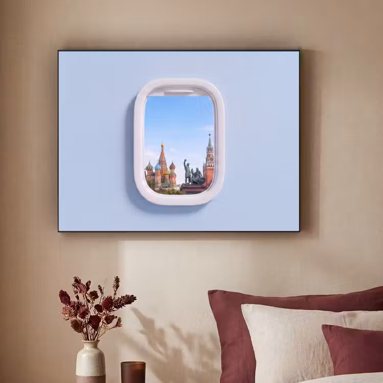 Art Frame - Stadtansicht – Fenster – Reise — 2