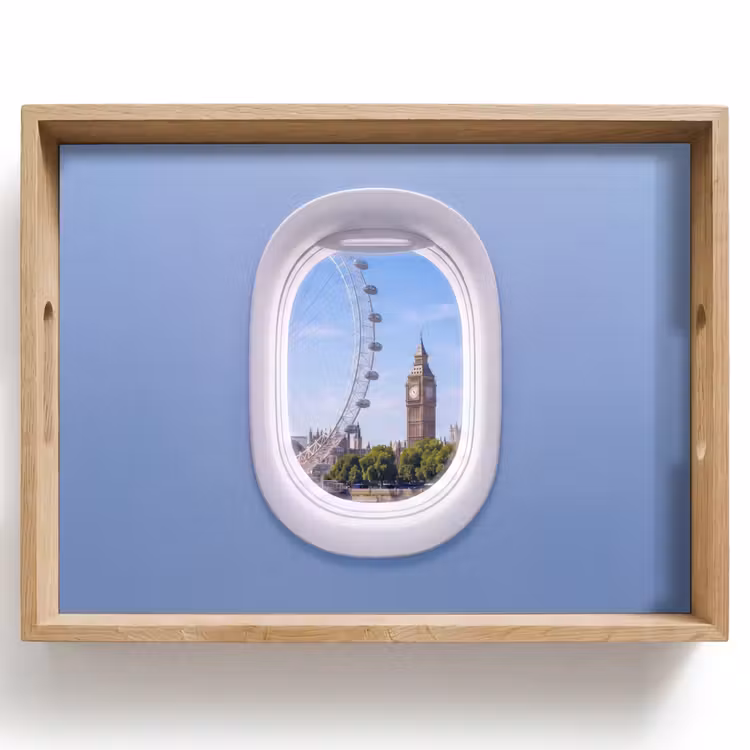 Tablett - Riesenrad – Turm – Stadt — 1