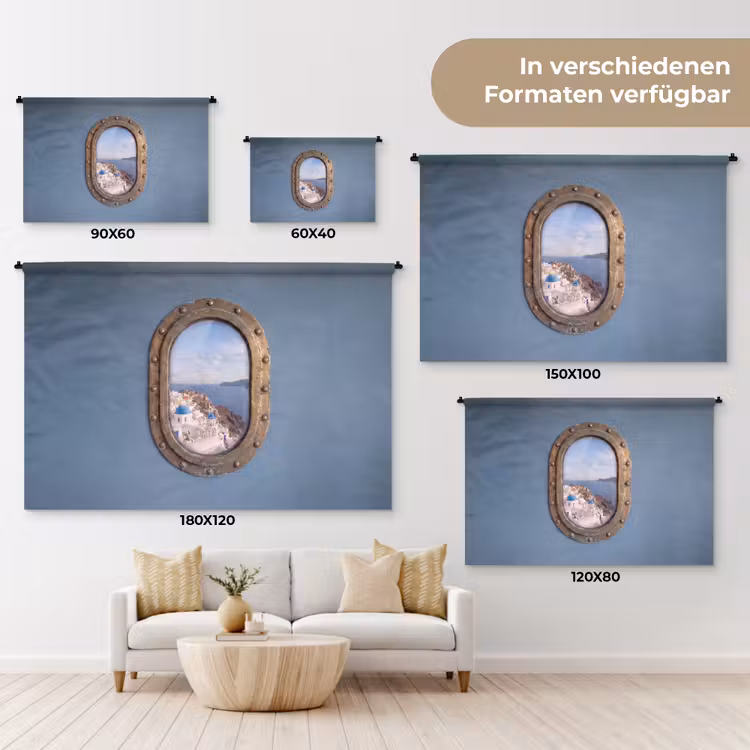 Wandteppich - Patrijspoort – Meer – Dorf — 8