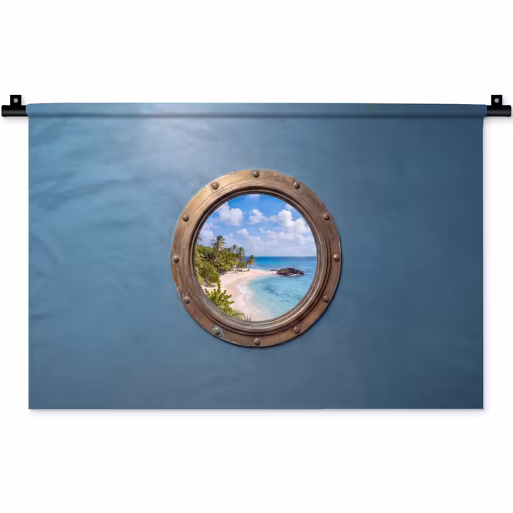 Wandteppich - Patrijspoort – Strand – Meer — 1