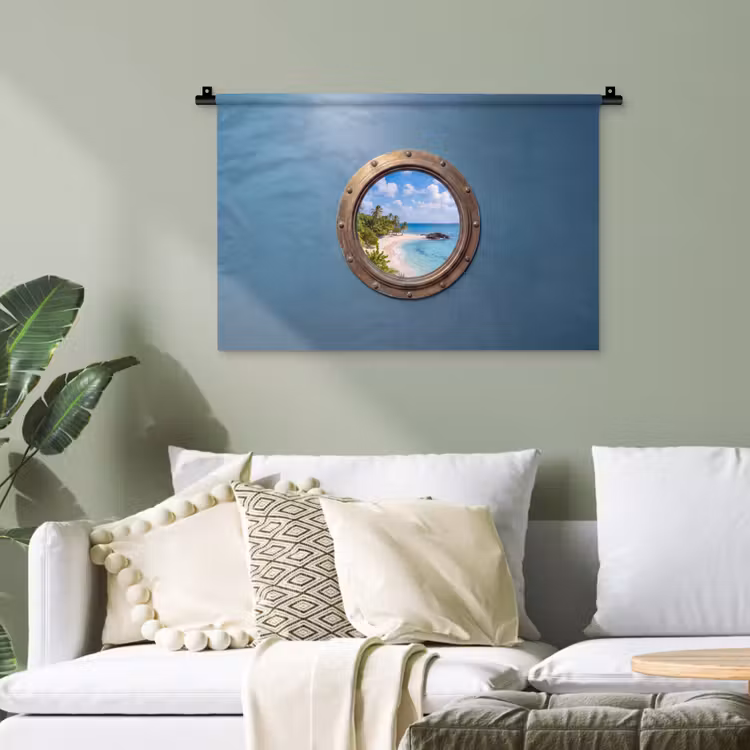 Wandteppich - Patrijspoort – Strand – Meer — 4