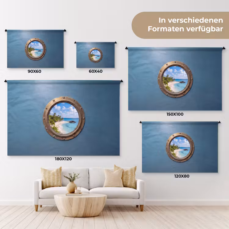 Wandteppich - Patrijspoort – Strand – Meer — 8