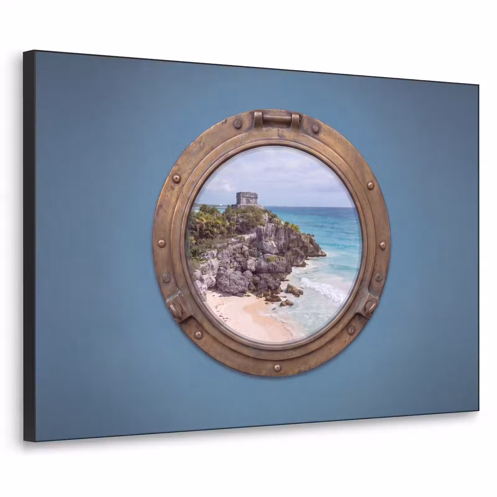 Art Frame - Gebäude – Strand – Meer — 1