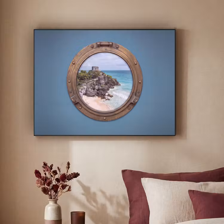 Art Frame - Gebäude – Strand – Meer — 2
