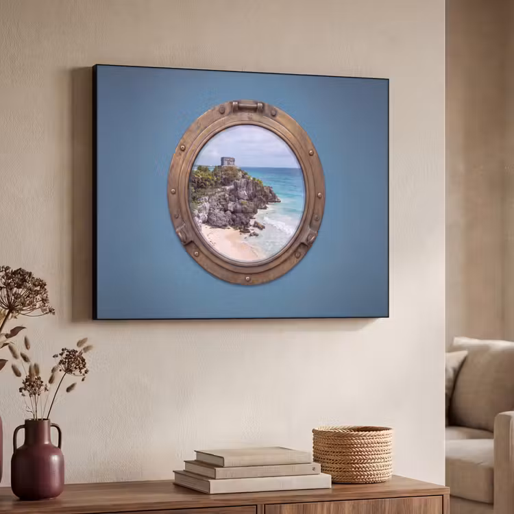 Art Frame - Gebäude – Strand – Meer — 3