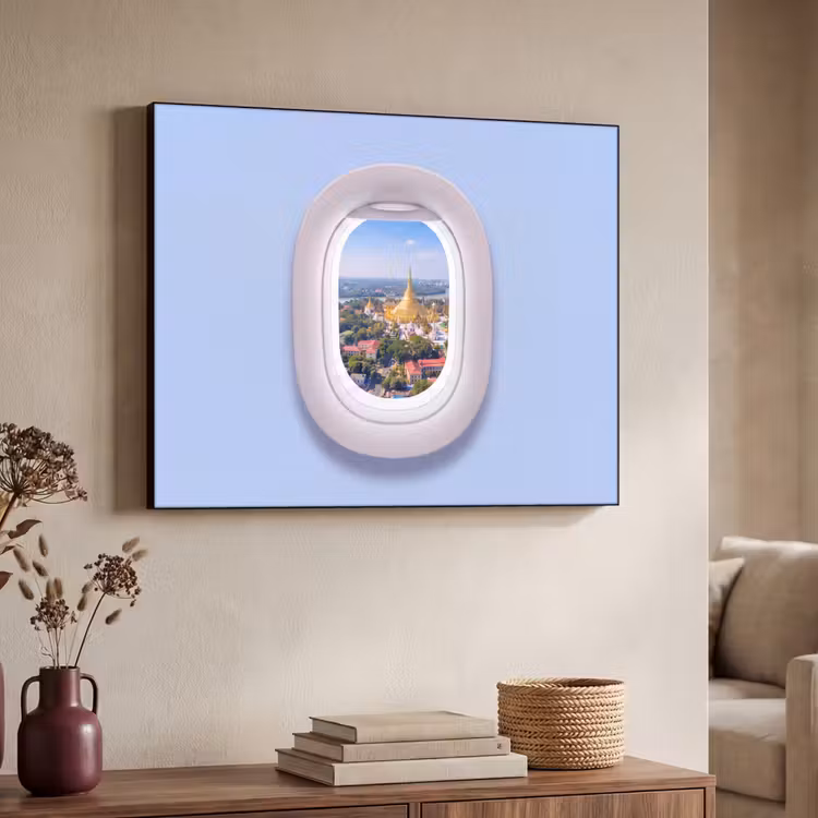 Art Frame - Pagode – Stadt – Aussicht — 3