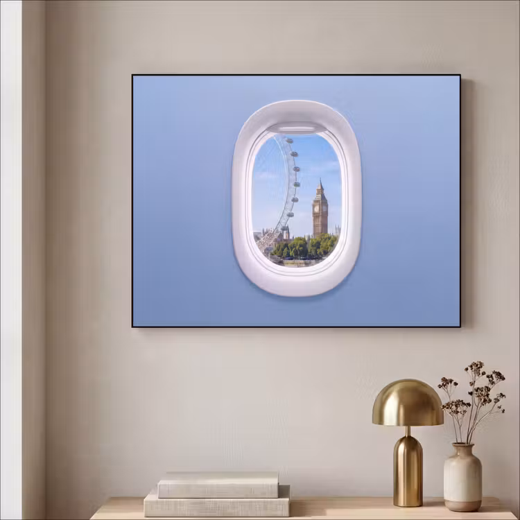 Art Frame - Riesenrad – Turm – Stadt — 4