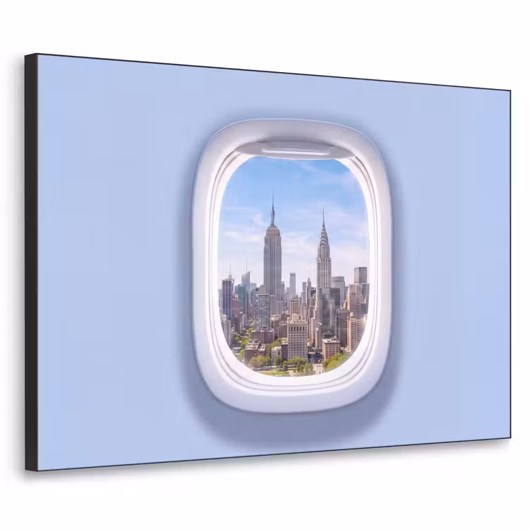 Art Frame - Stadt – Flugzeug – Aussicht — 1