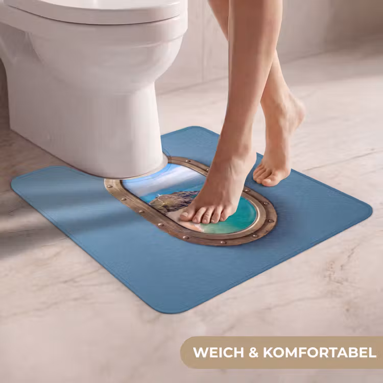 WC Vorleger - Leuchtturm – Küste – Meer — 5