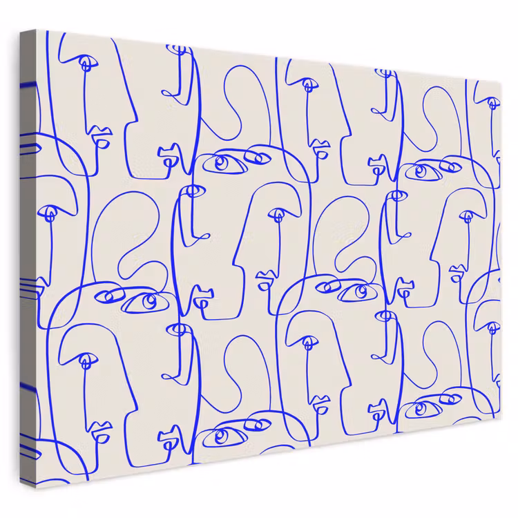Leinwandbild - all-patterns-artboardsbl-16 — 1