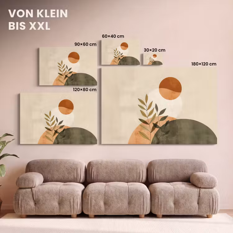 Leinwandbild - Äste - Formen - Abstrakt — 6