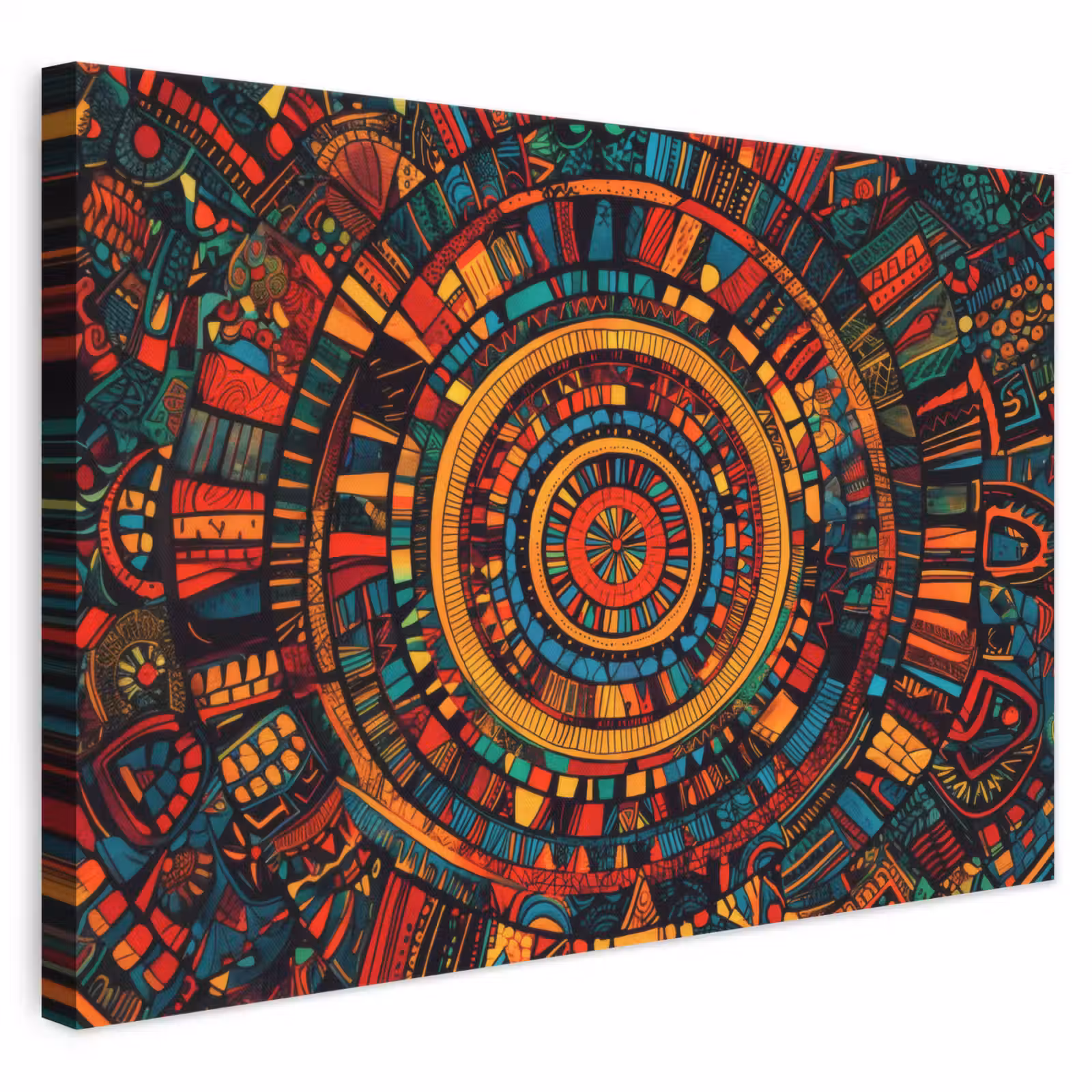 Leinwandbild - Mandala - Kreise - Muster — 1