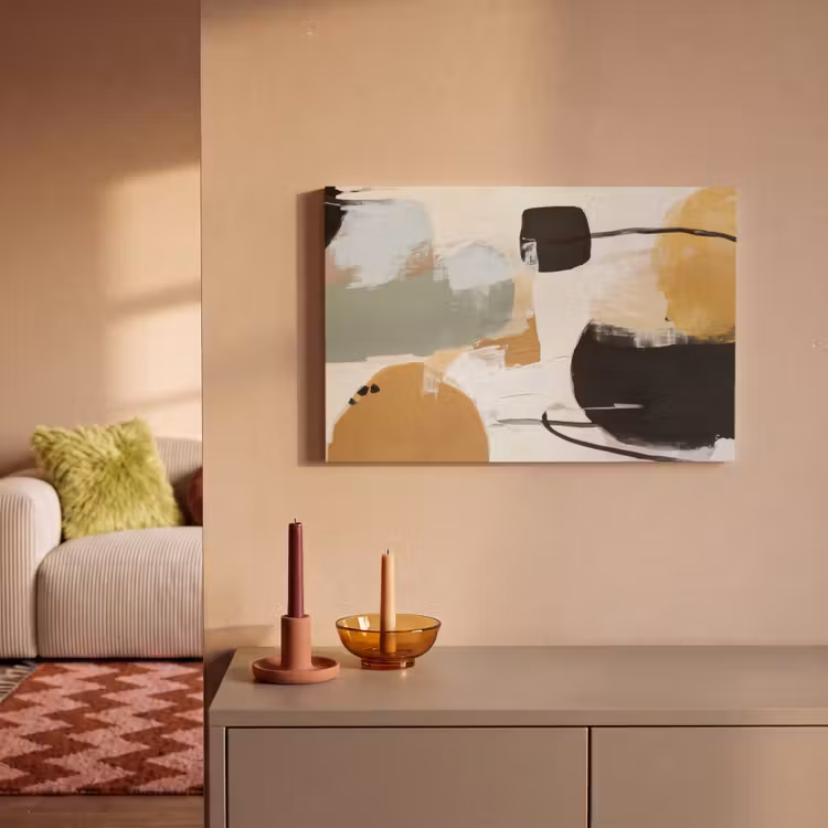 Leinwandbild - Farbe - Abstrakt - Farben — 2