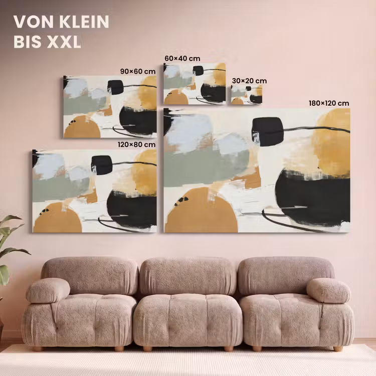 Leinwandbild - Farbe - Abstrakt - Farben — 6