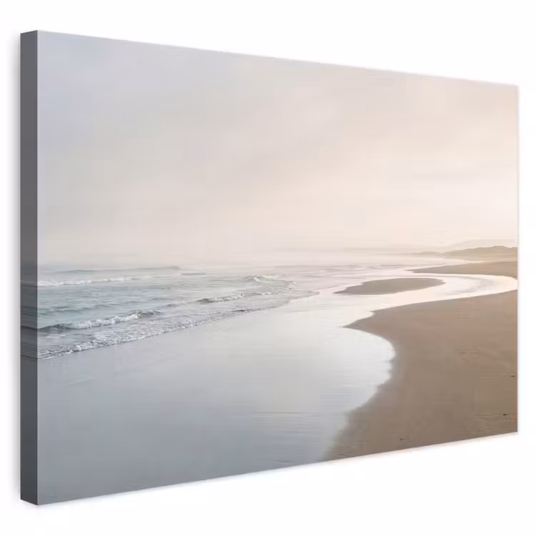Leinwandbild - Küstenlinie - Strand - Meer — 1