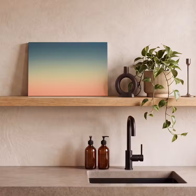 Leinwandbild - Farbverlauf – Abstrakt – Modern — 3
