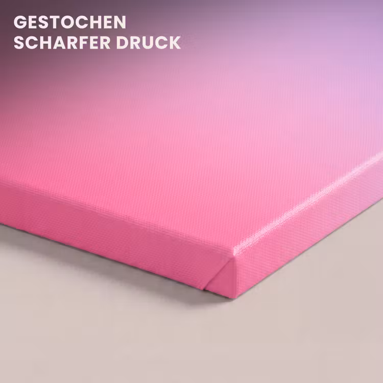 Leinwandbild - Farbe – Farbverlauf – Abstrakt — 4
