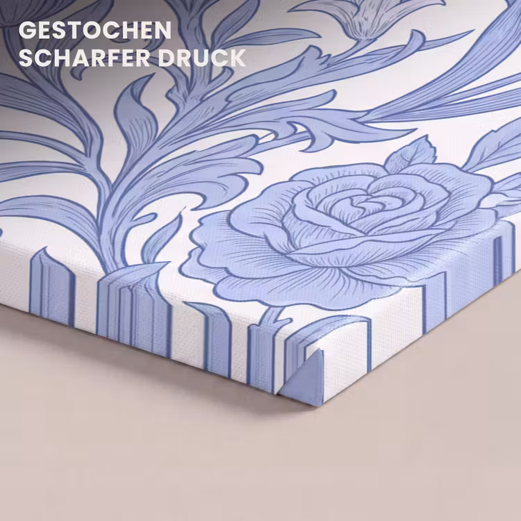 Leinwandbild - Botanisch – Design – Klassisch — 4