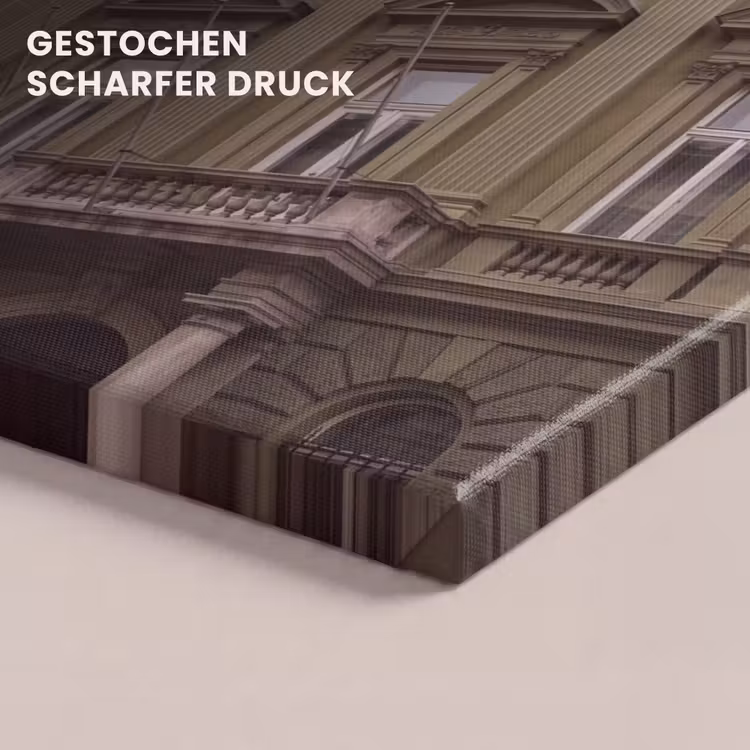 Leinwandbild - Gebäude – Fassade – Klassisch — 4