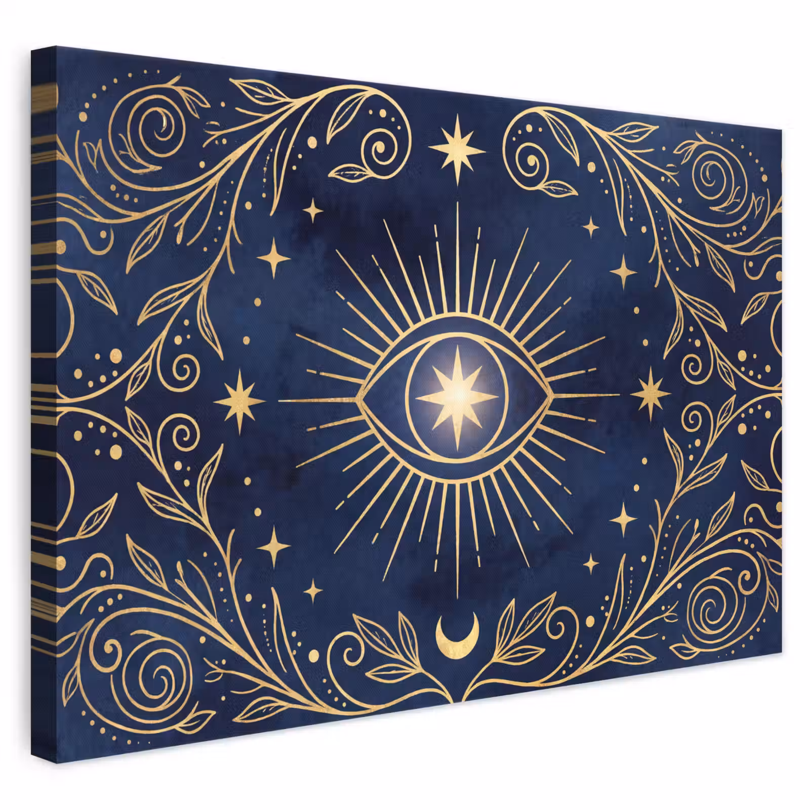 Leinwandbild - Auge – Muster – Mystik — 1