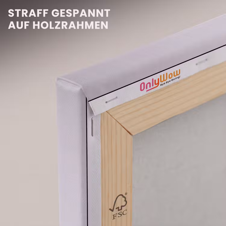Leinwandbild - Kopf – Schmelzend – Abstrakt — 5