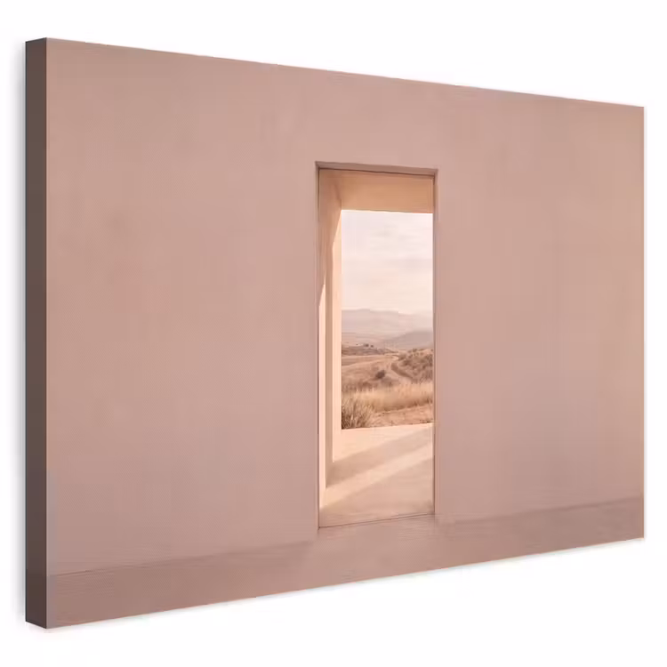 Leinwandbild - Aussicht – Natur – Ruhe — 1