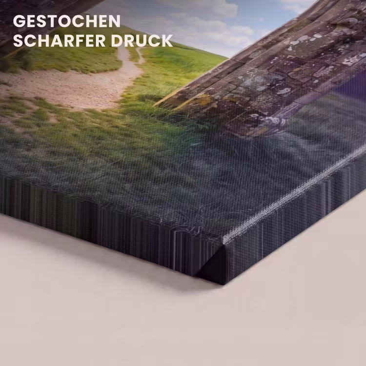 Leinwandbild - Bogen – Landschaft – Kontrast — 4